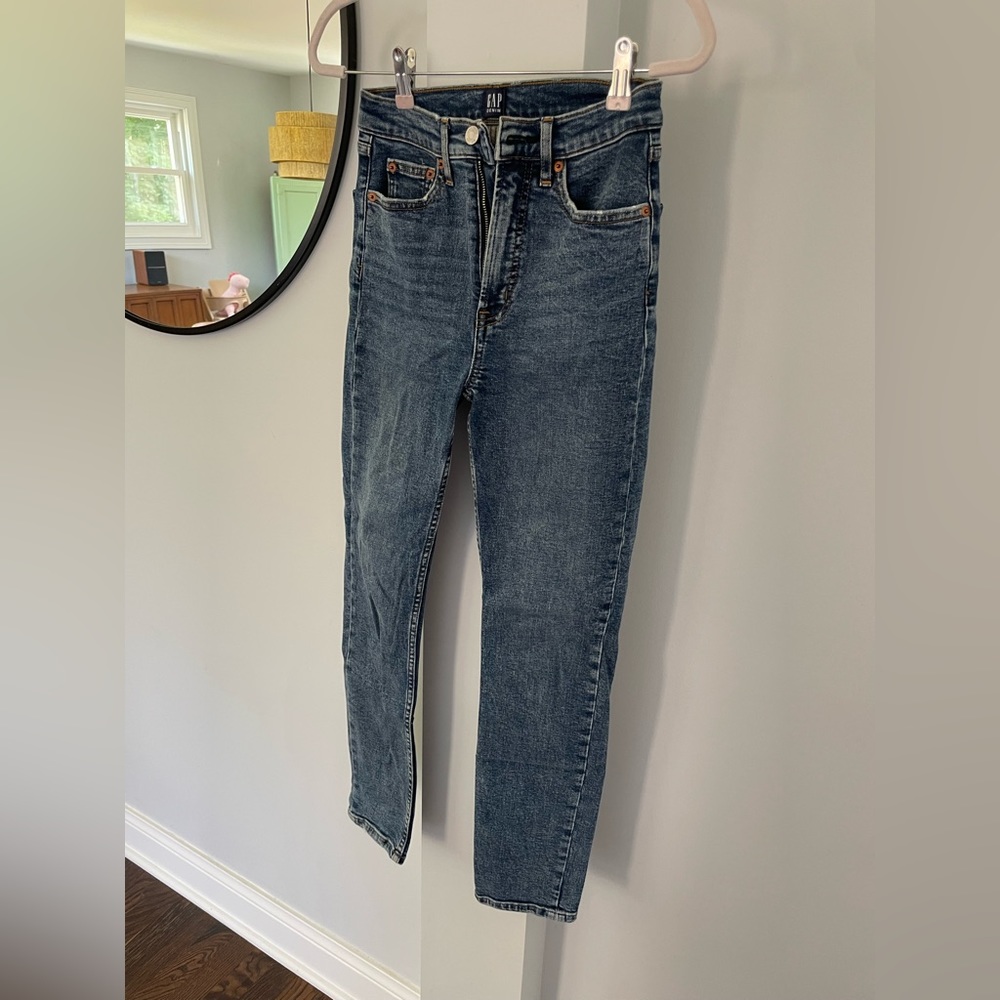 Gap Vintage High Rise Cigarette Jeans |  size 25/0